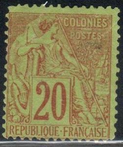 French Colonies Scott No. 52