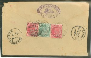 India 61-62 Seapost to Cairo, Egypt, Madras 5/5-6/06