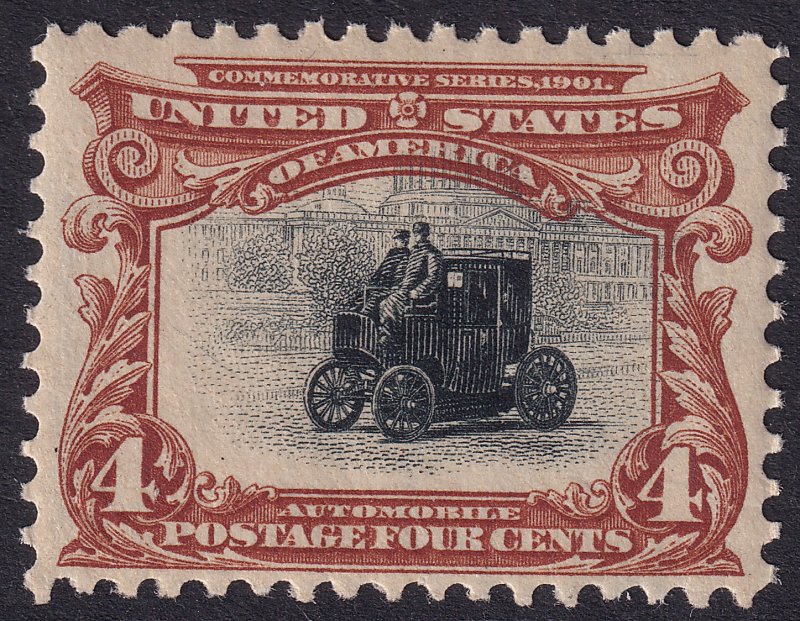 #296 Mint NH, VF (CV $170 - ID50593) - Joseph Luft