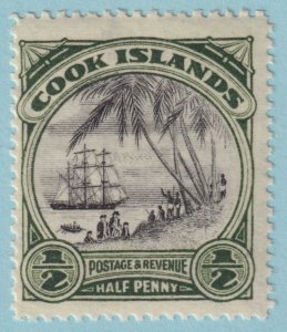 COOK ISLANDS 84  MINT HINGED OG * NO FAULTS VERY FINE! - MRQ