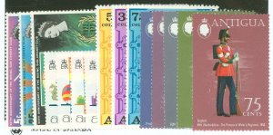 Antigua #297-311  Single (Complete Set)