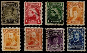 Canada - Newfoundland #78-85 Definitive Set Used