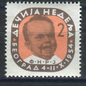 759 - Yugoslavia 1954 - Children Week - MNH Set