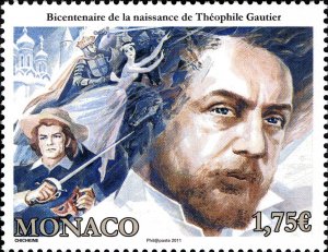 Monaco 2011 MNH Stamps Scott 2653 Literature Writer Gautier