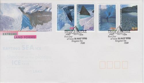 1996 AAT Australia Antarctic Landscapes (Scott L98-101) FDC 