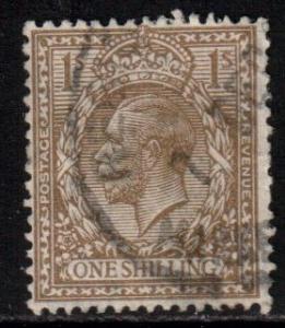 GB Scott 200 - SG429, 1924 Block Cypher 1/-, used