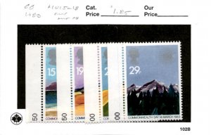 Great Britain, Postage Stamp, #1015-1018 Mint NH, 1983 Landscapes (AC)