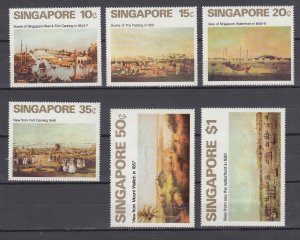 J44049 JL Stamps 1971 singapore set mnh #144-9 $60.00 scv