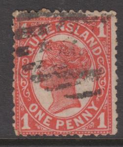 Queensland 1897 Sc#113 Used