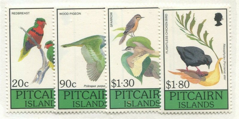 PITCAIRN ISLANDS #343-346 MINT SET