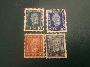 ICOLLECTZONE Germany 340-343  VF  hinged