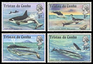 Tristan da Cunha 1975 Scott #202-205 Mint Never Hinged