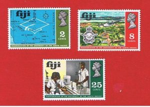 Fiji #283-285  MNH OG   University   Free S/H