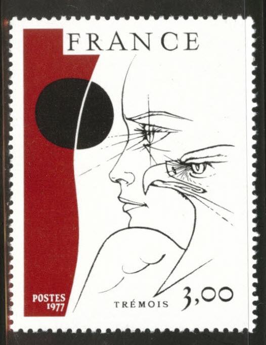 FRANCE Scott 1520 MNH** Art by Tremois CV$1.90