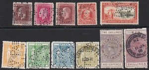 NEW ZEALAND Revenues : Arms & Stamp duty + postage issues fiscally used.....L342