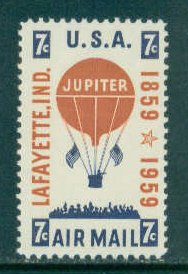 C54 7c Jupiter Balloon Fine MNH