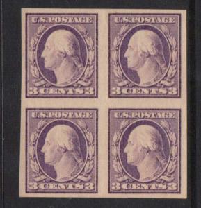 USA #483 XF/NH Imperf Block