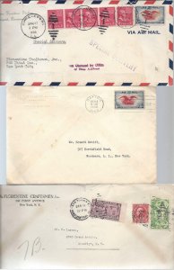 United States Covers - 16ea - Note Some FDC Air