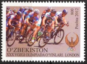 Uzbekistan 2012 Olympics Games London Cycling MNH