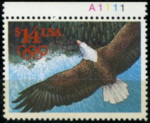 United States Sc#2542 MNH, $14 multi, Express Mail (1991)