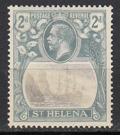 St. Helena - 1912 KGV 2p Sc# 64 - MH (611)