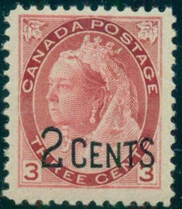 CANADA #88 2¢ on 3¢ og, NH, VF, Scott $82.50