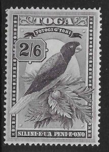 TONGA SG81 1943 2/6 DEEP PURPLE MTD MINT