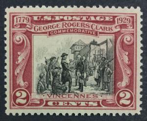 US #651 MINT OG NH XF $15 LOT #666