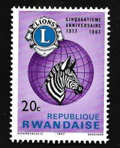 Rwanda 1967 - MNH - Scott #233