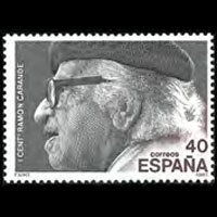 SPAIN 1987 - Scott# 2521 Historian Carande Set of 1 NH