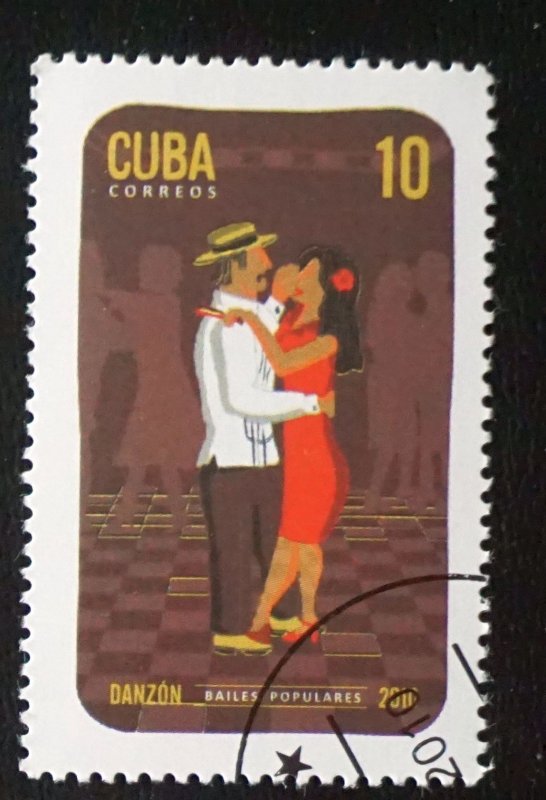 CUBA Sc# 5213  CUBAN DANCES Danzon  10c  2011 used cto