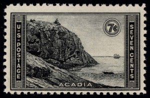 US #746 Acadia; MNH