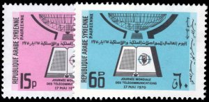 Syria 1970 World Telecommunications Day unmounted mint.