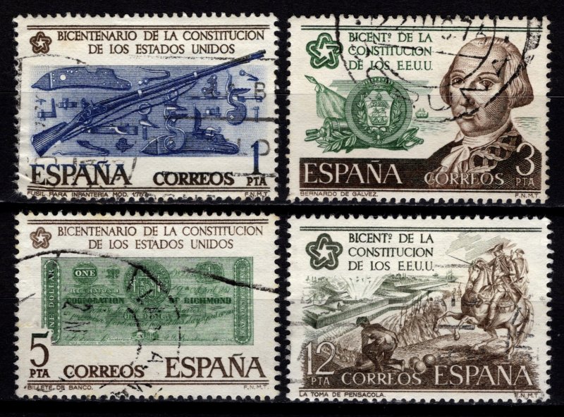 Spain 1976 Bicentenary of American Revolution, Set [Used]