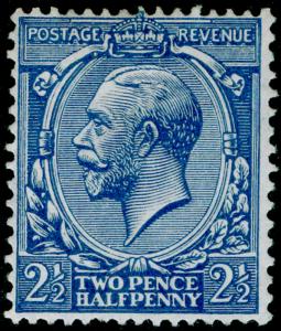 SG422 SPEC N37(1), 2½d blue, LH MINT.