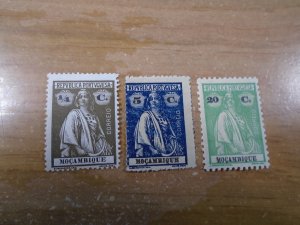 Mozambique  #  149/ 155/ 160   MNH