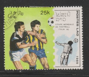 Laos 905 World Cup Soccer 1990