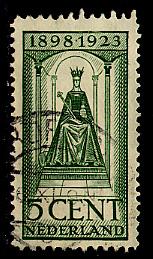 Netherlands Scott # 125, used