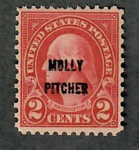 646 Molly Pitcher MNH single