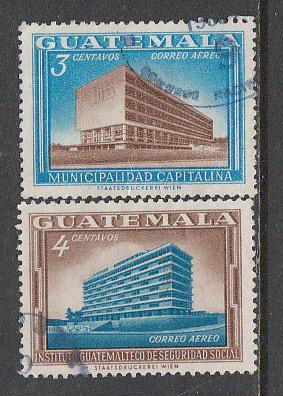 Guatemala #C279-C280 Used