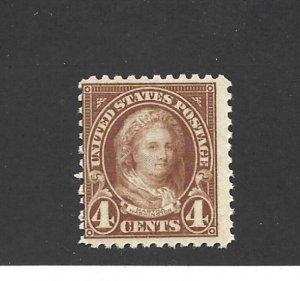 United States Scott 558 4-cent M Washington perf 11 MNH