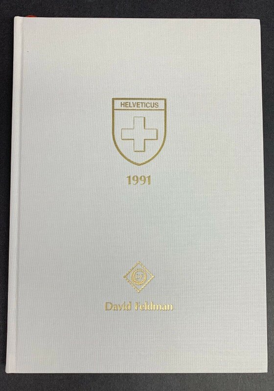 Helveticus 1, Classic Switzerland, David Feldman, Geneva, Nov. 29, 1991, Catalog