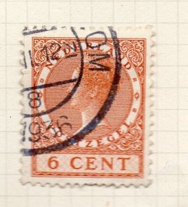 Netherlands 1934-39 Early Issue Fine Used 6c. NW-158976