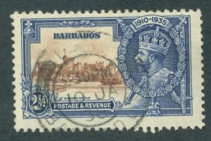 BARBADOS SC# 188 VF U 1935