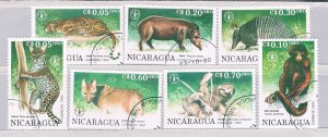 Nicaragua 1821-26 Used set Fauna 1990 (HV0416)