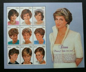 Nevis Princess 1997 Royal (sheetlet) MNH