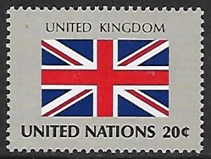 United Nations - N.Y. # 399 - Flag of United Kingdom - MNH.....{AL47}