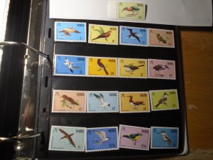 Anguilla  Birds   #  623-29  (-629A)  MNH