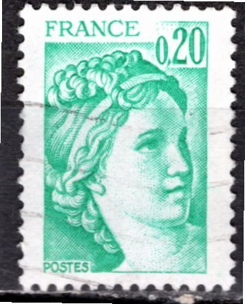 France; 1978; Sc. # 1565;  Used Single Stamp