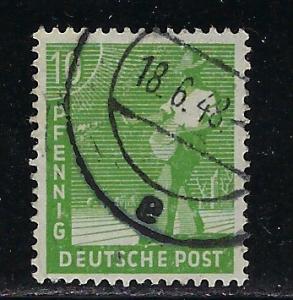 Germany AM Post Scott # 560, used